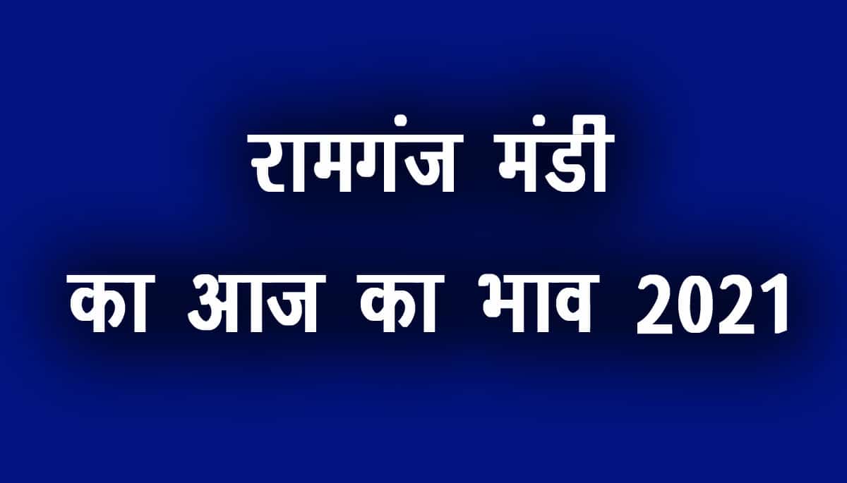Ramganj Mandi bhav Update Today