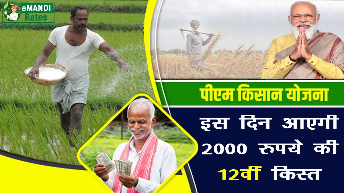 pm kisan 12th installment date 2022