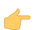 Right Pointing finger logo
