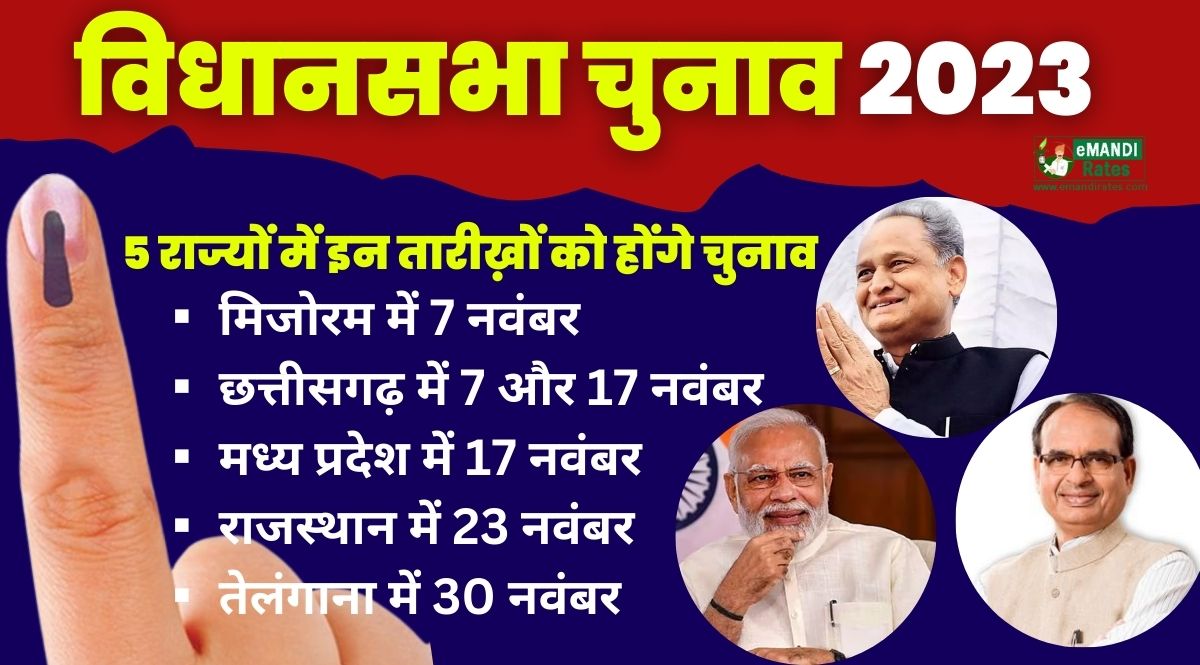 Assembly election dates announced in 5 states