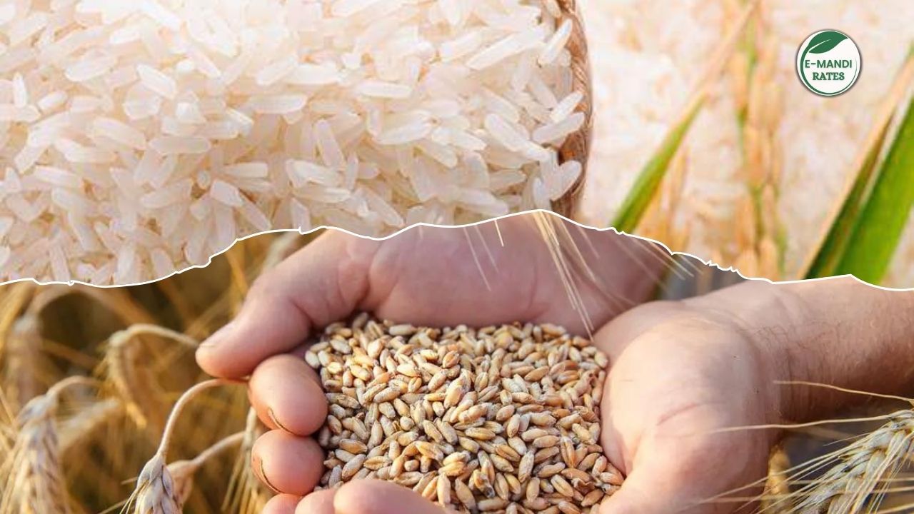 Strong rise in wheat and rice market,
