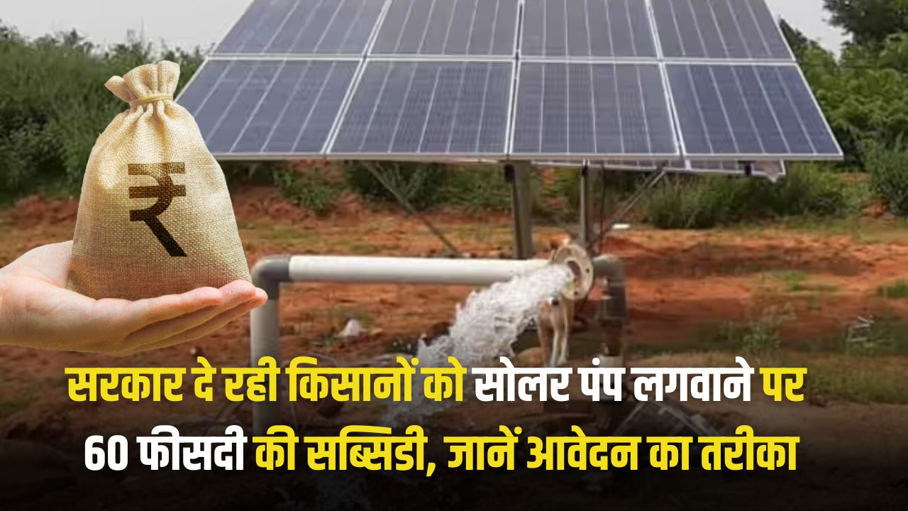 solar pump subsidy in rajasthan