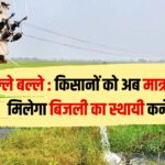 Farmers will now get permanent electricity connection for Rs 5