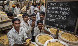 मक्का बाजार बेहाल: ₹40 तक टूटे भाव, निर्यात उम्मीदों पर फिरा पानी! जानें पूरी वजह