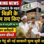 OMSS के तहत सरकार का बड़ा फैसला! 1 नवंबर से महंगे होंगे गेहूं-चावल, जारी हुई नई रेट लिस्ट