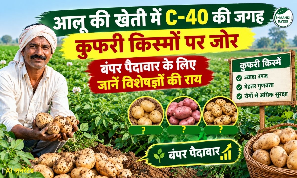 Aalu ki kheti c40 vs kufri varieties
