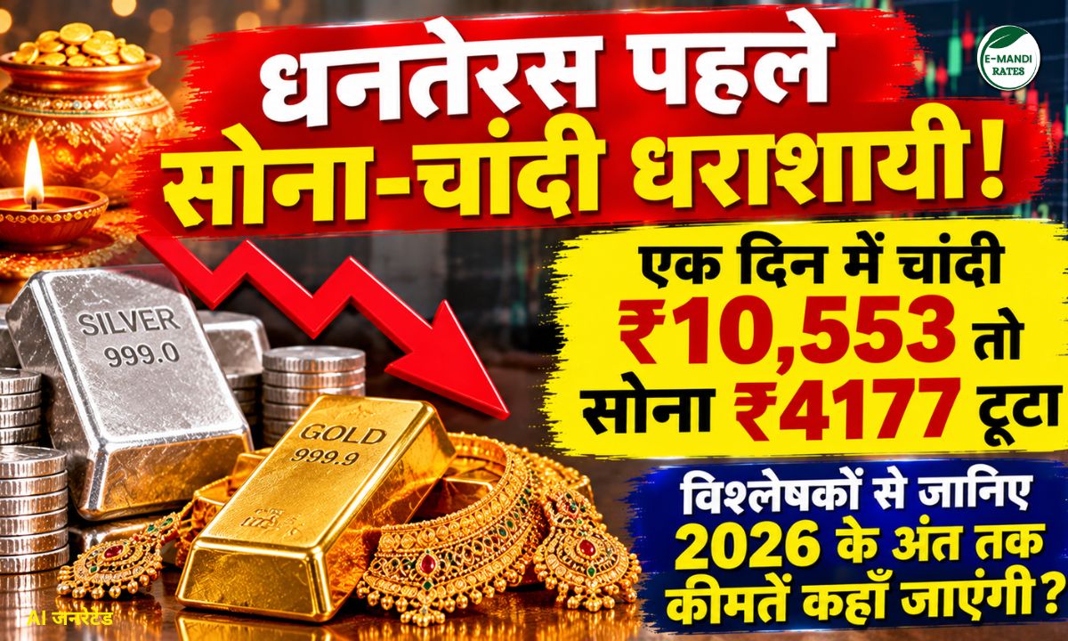 Gold-Silver Price Big Fall