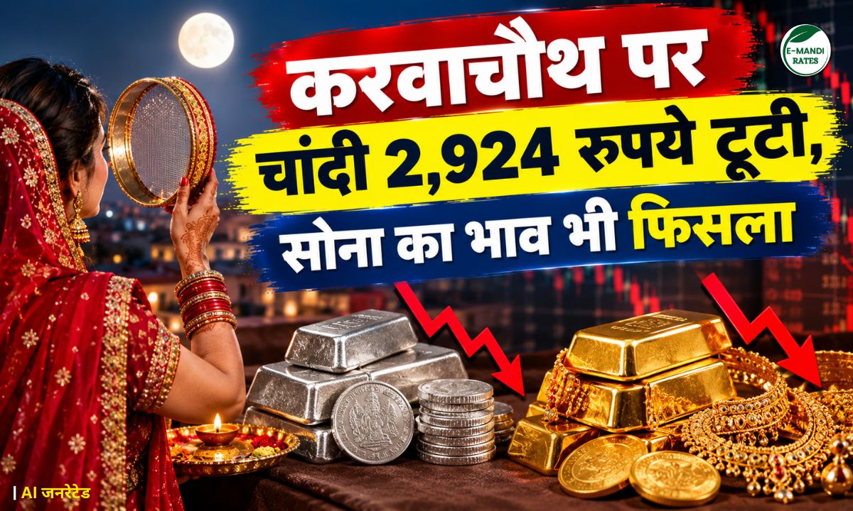 Gold and silver prices on Karwa Chauth