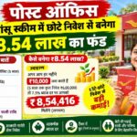 पोस्ट ऑफिस की इस स्कीम में छोटे निवेश से बनेंगे ₹8.54 लाख, जानें पूरा गणित