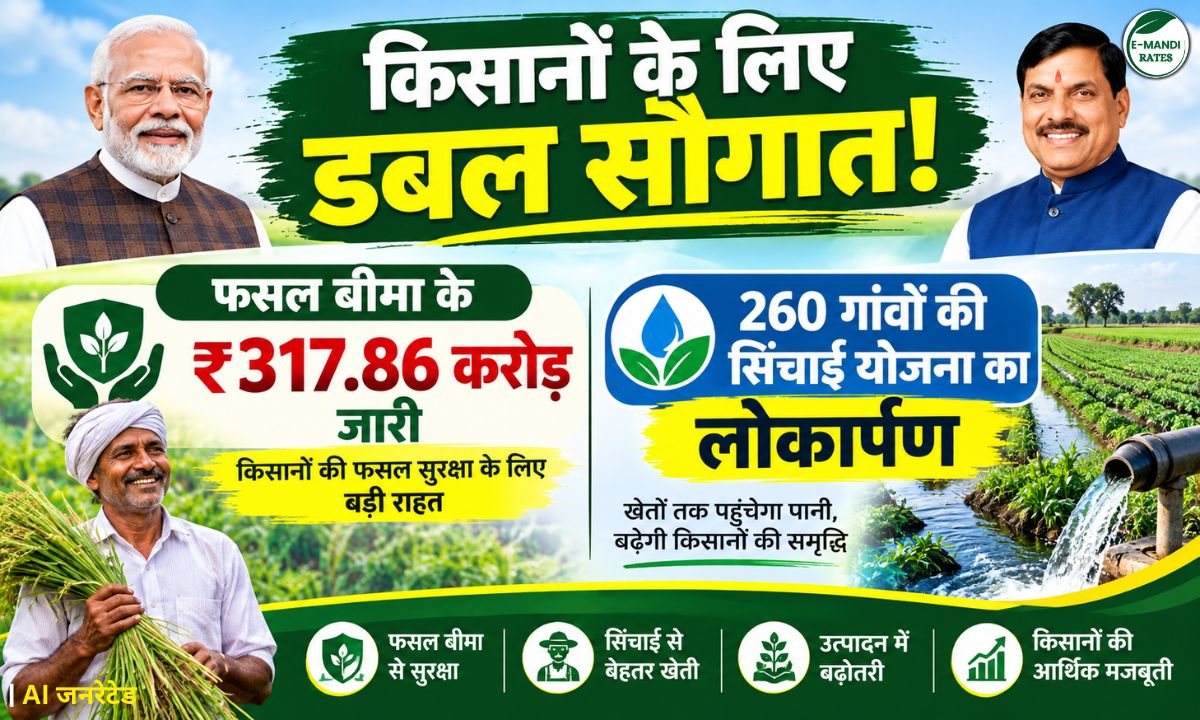 Rs 317.86 crore in crop insurance claims released for farmers in MP