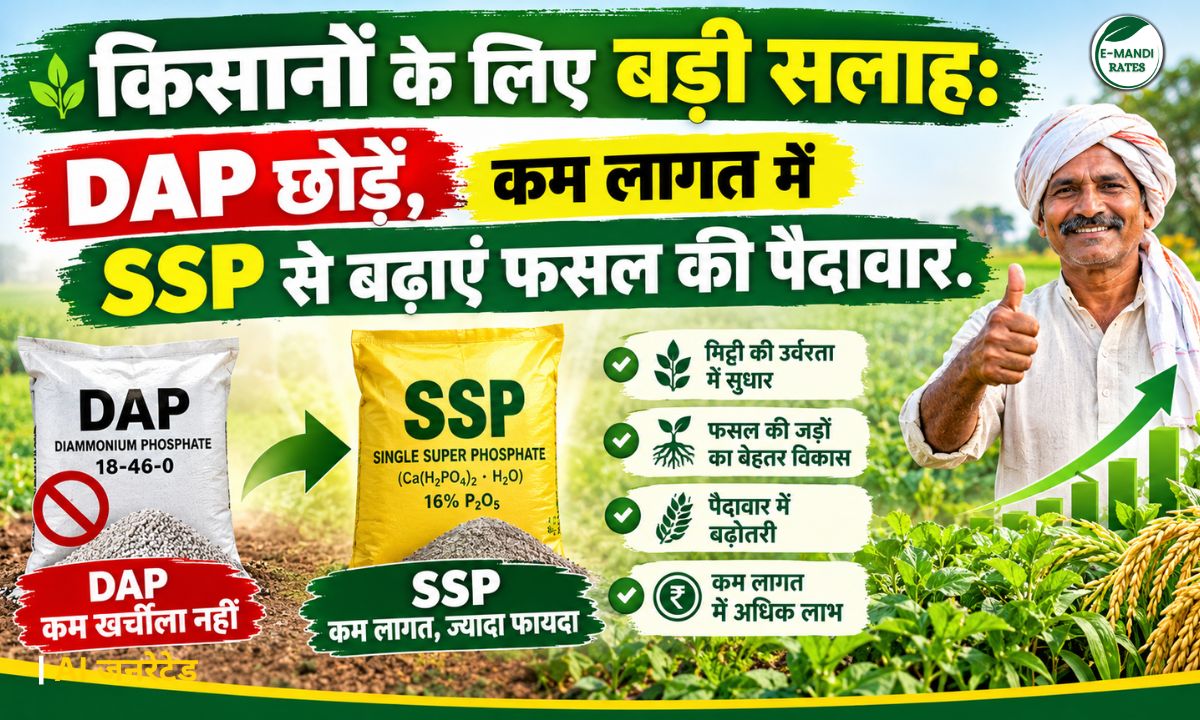 Skip DAP boost crop yields at a lower cost using SSP.